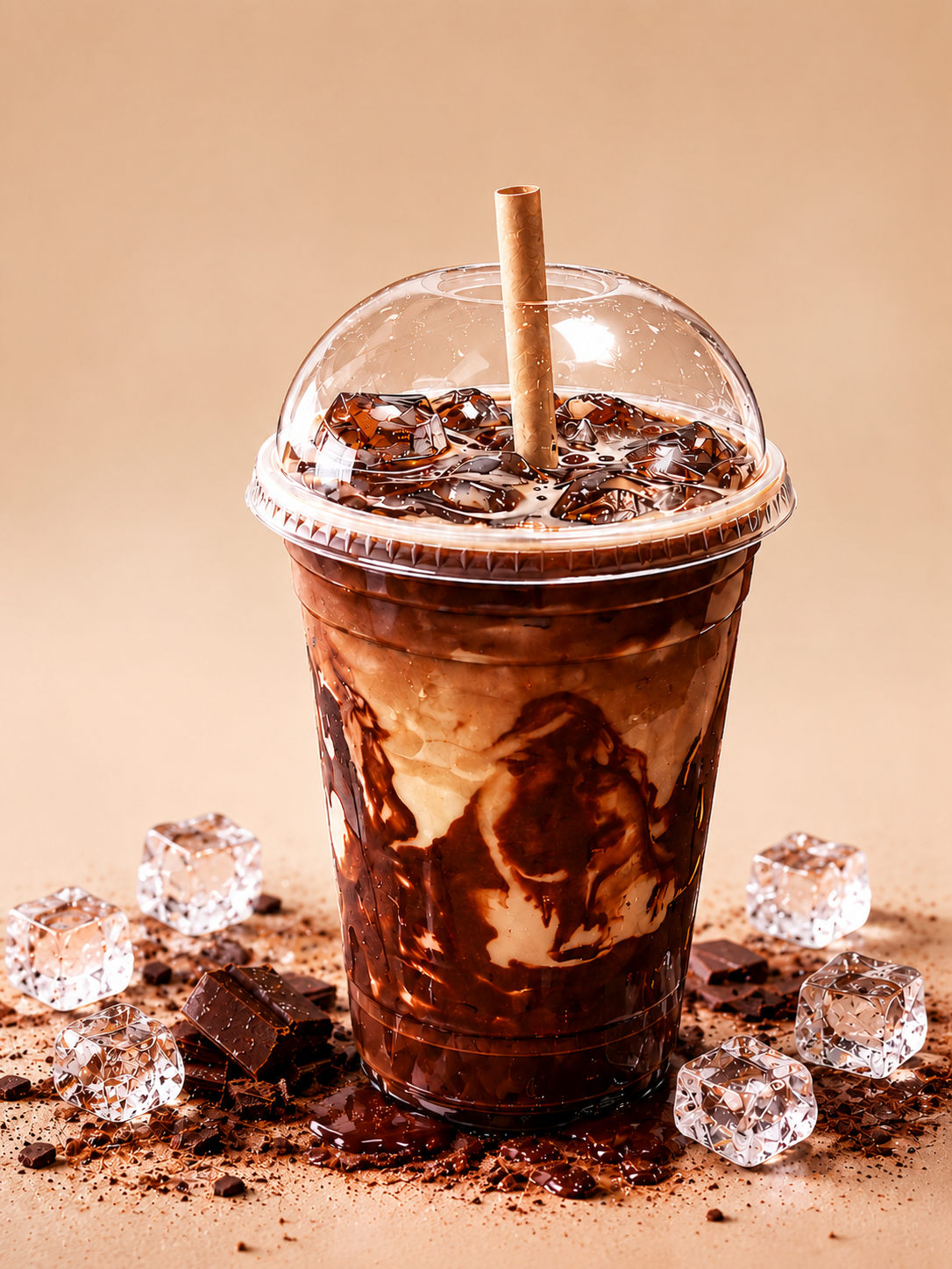 Casa Brazil Café iced mocha
